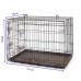 24 inch Collapsible Metal Pet Dog Puppy Cage Crate 